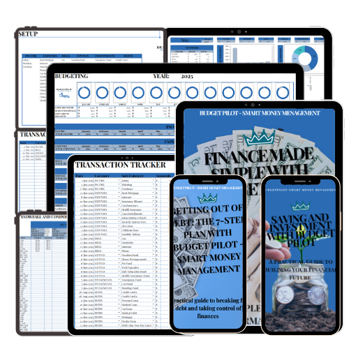 Budget Template -All In One + 3 Ebook Free