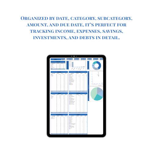 Budget Template -All In One + 3 Ebook Free